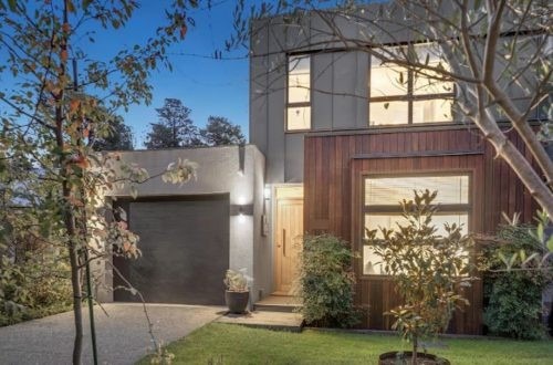 facade driveway garage