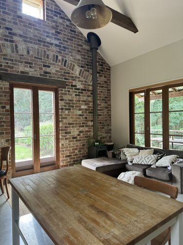 Cottage space provided for hair and make up / styling / production