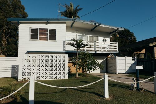 facade driveway garage