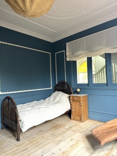 This is the only downstairs bedroom