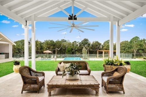 outdoor area backyard