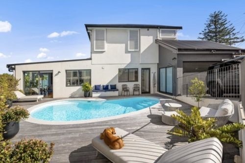 outdoor area pool