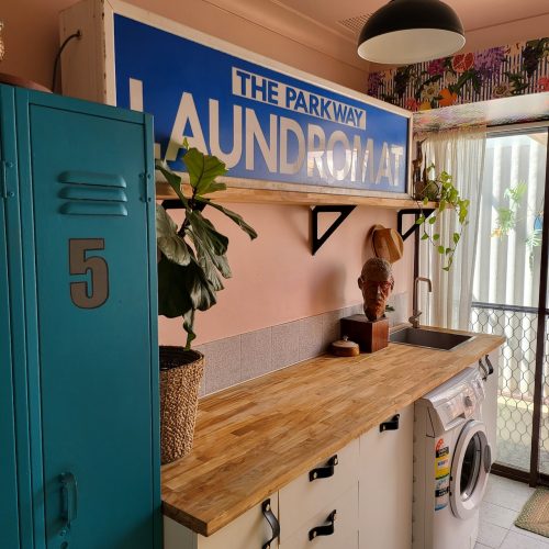 laundry bathroom
