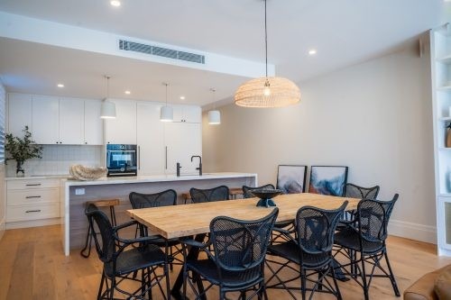 dining space kitchen