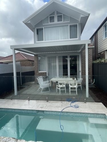 outdoor area pool
