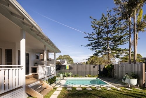 outdoor area pool