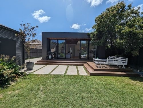 outdoor area backyard