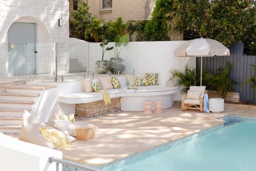 outdoor area pool