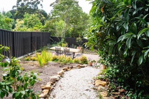 outdoor area backyard pool