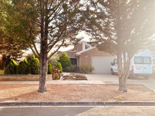 facade driveway garage