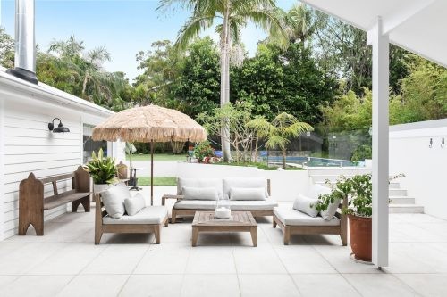 outdoor area backyard