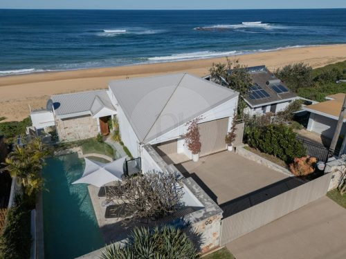 facade driveway pool