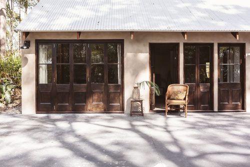 outdoor area garage