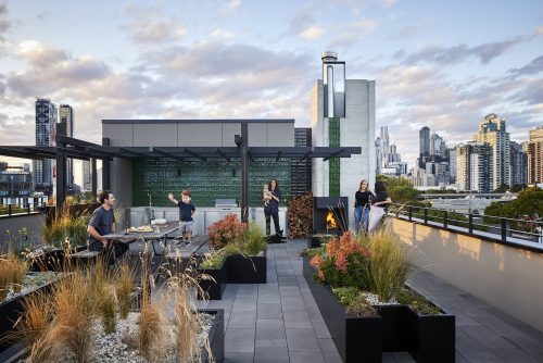 outdoor area pool