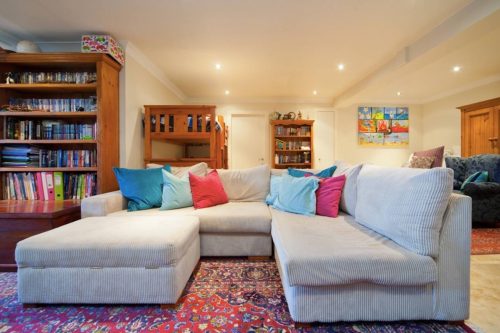 Rumpus room located downstairs