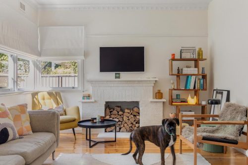 living room home office