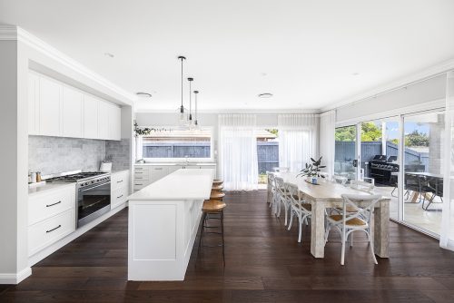 kitchen dining space
