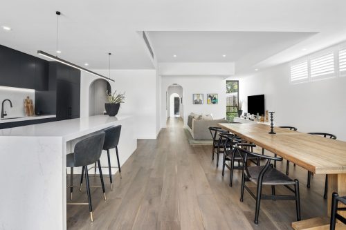 kitchen living room