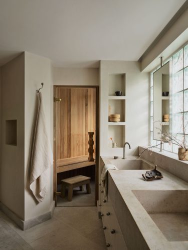 bathroom laundry