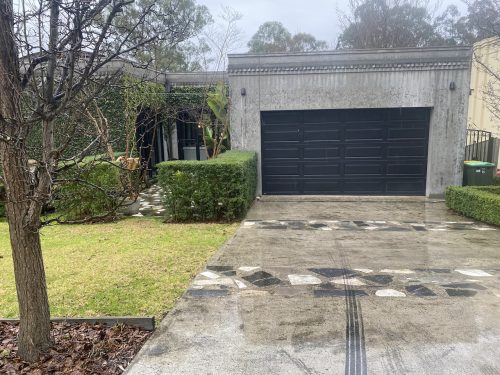 garage driveway