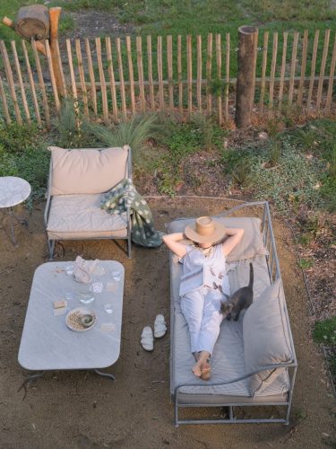 outdoor area backyard garden established