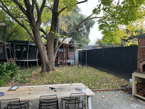 outdoor area backyard garden established pool