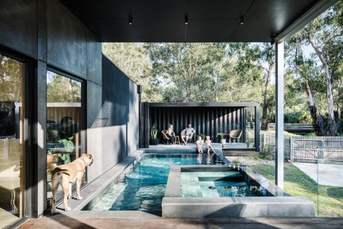outdoor area pool