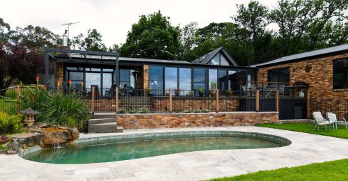 outdoor area pool