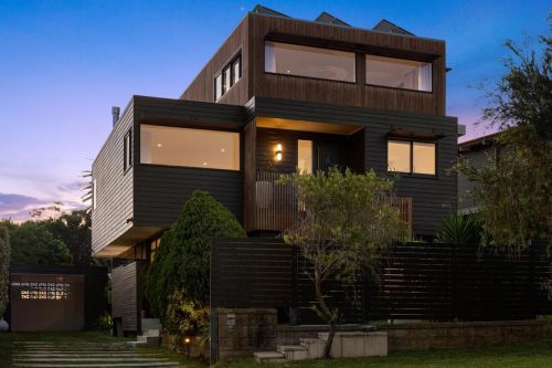 facade driveway garage