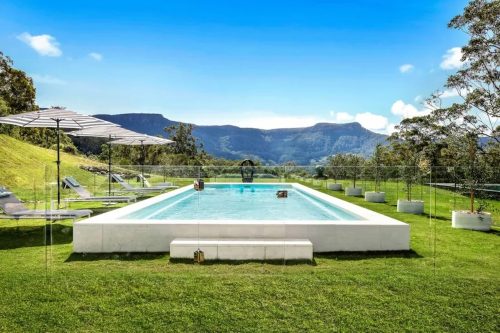 backyard pool