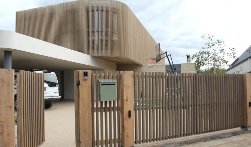 driveway facade