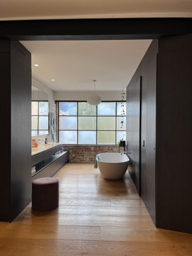 bathroom laundry