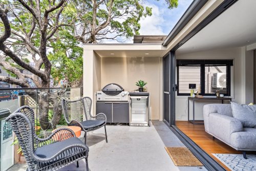 outdoor area pool backyard