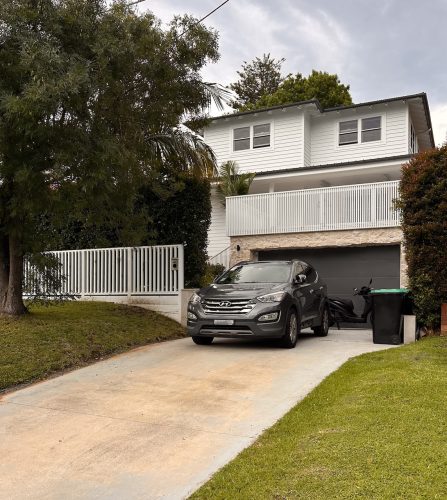 facade driveway