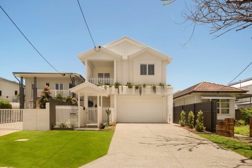 facade driveway garage