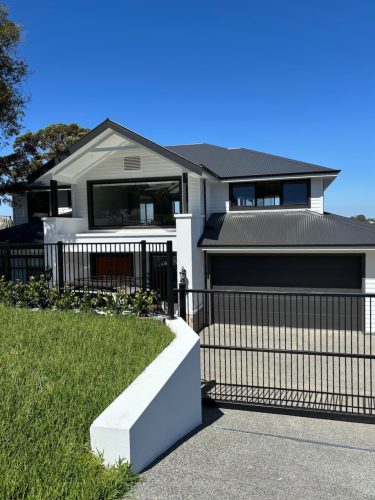 facade driveway