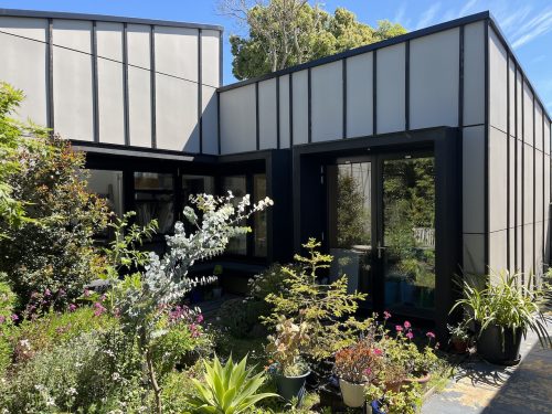 backyard garden established