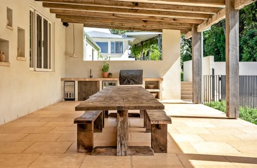 La Dimora, Newrybar - BBQ area