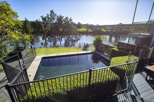 pool garden established