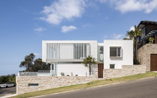 facade garden established