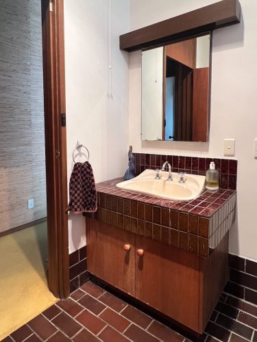 bathroom laundry