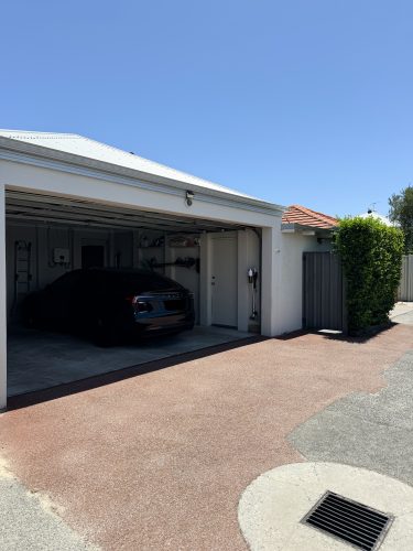garage driveway