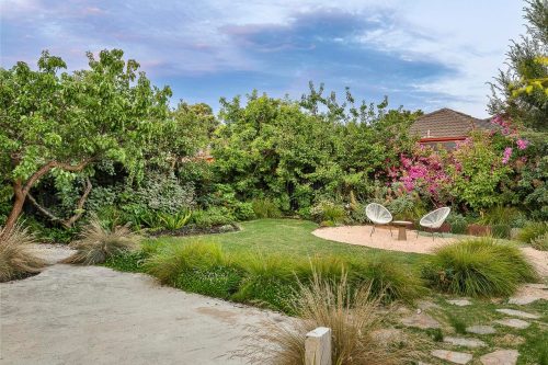 outdoor area pool backyard