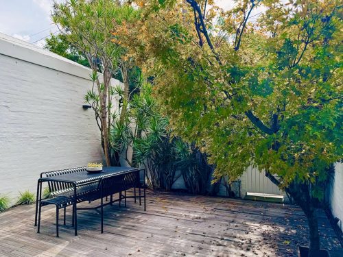 outdoor area backyard