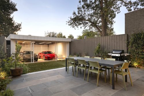 outdoor area driveway
