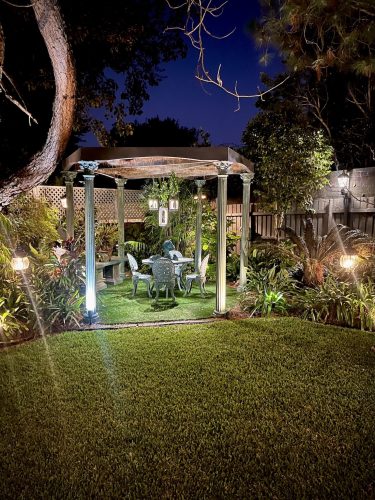 outdoor area garden established