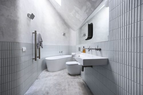 bathroom laundry