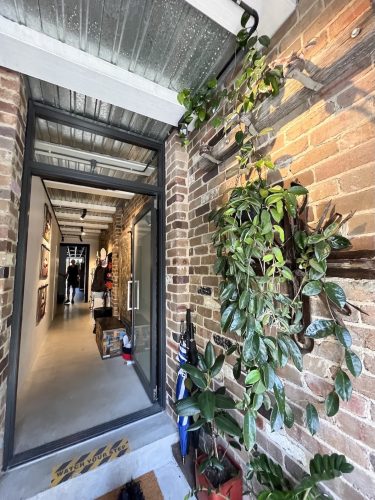 facade driveway garage