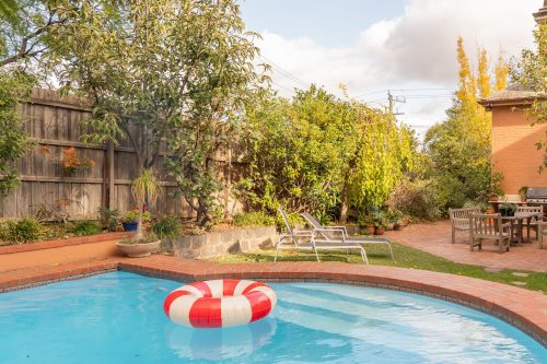 outdoor area backyard
