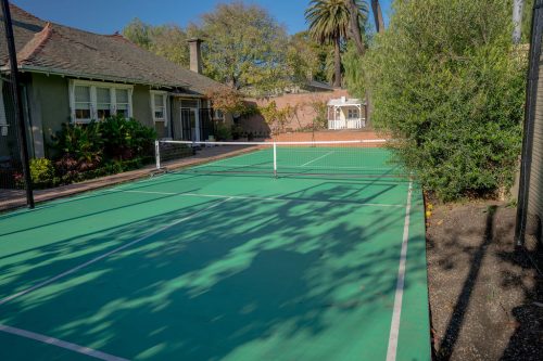 outdoor area backyard pool